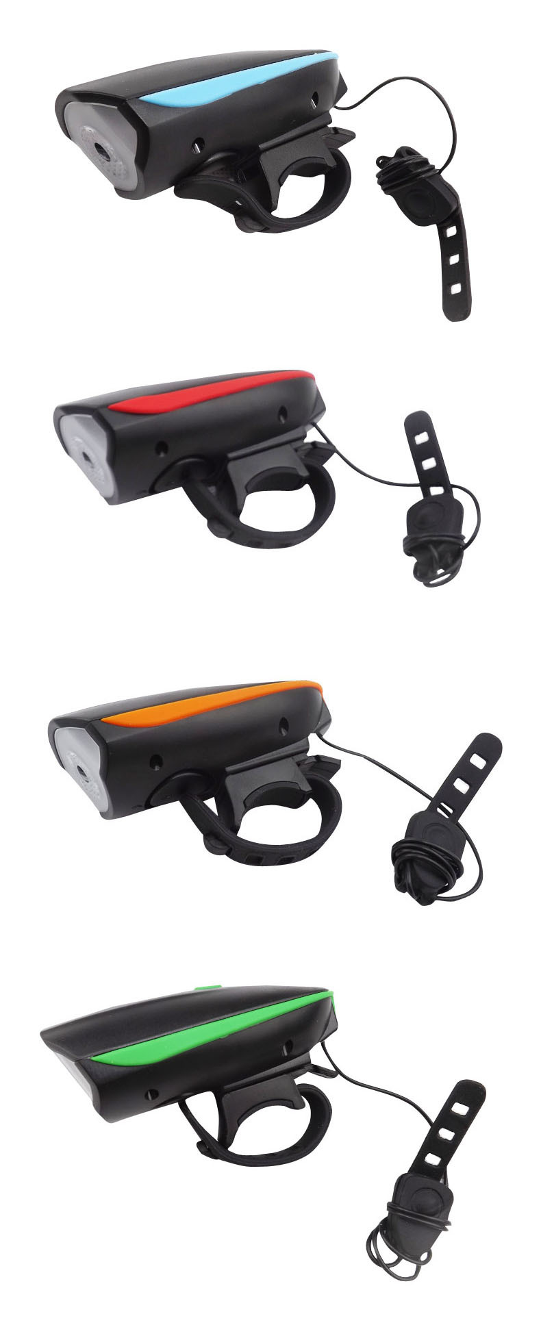 Đèn kèm còi xe đạp thể thao  PKXD-806