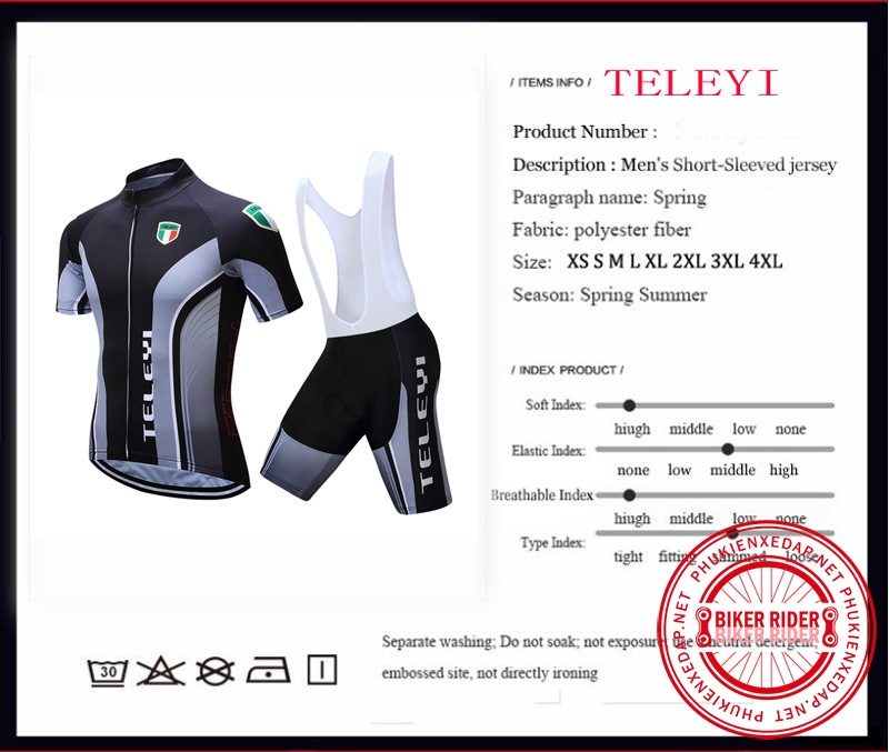 Quần áo bộ xe đạp TELEYI PKXD-890