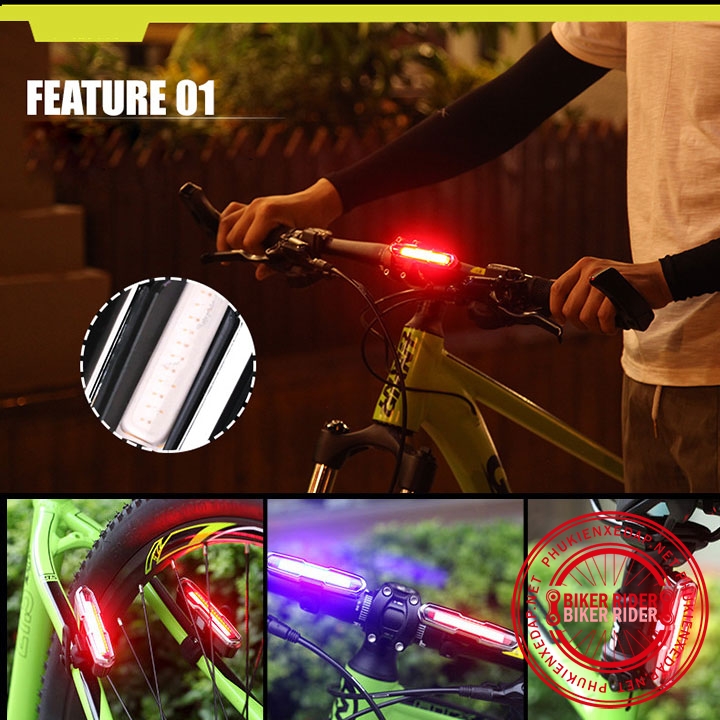 Đèn xe đạp Goofy công nghệ mới LED siêu sáng PKXD-994