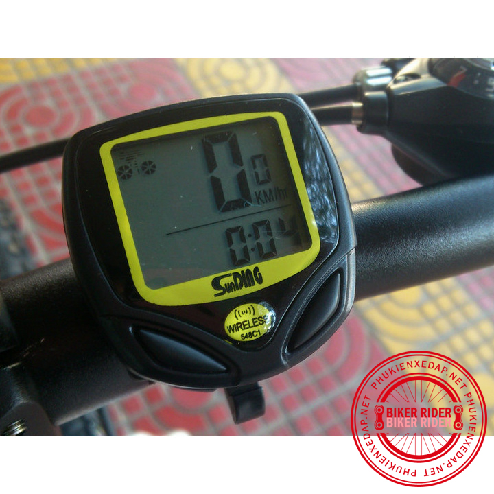 Đồng hồ đo tốc độ xe đạp không dây chống nước Sunding SD548C PKXD-1053