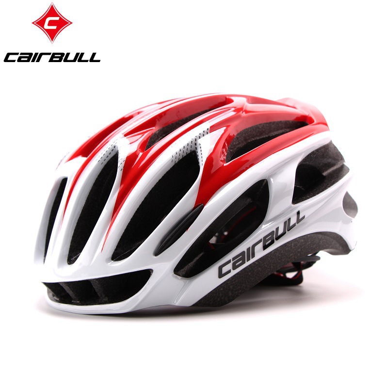 Mũ bảo hiểm xe đạp CAIRBULL màu đỏ trắng PKXD-1069