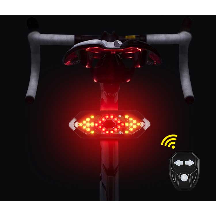 Đèn hậu, đèn xi nhan xe đạp wireless PKXD-1107