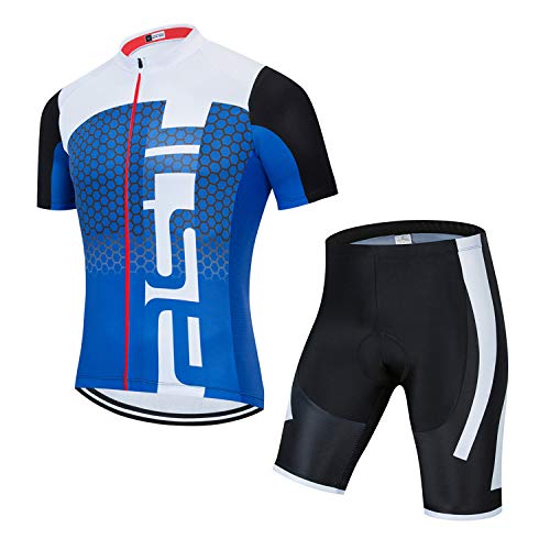 Bộ quần áo xe đạp nam nữ ngắn tay Castelli PKXD-1165