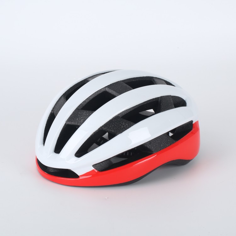 Mũ bảo hiểm xe đạp BADIAN PKXD-1207 (Trắng đỏ)